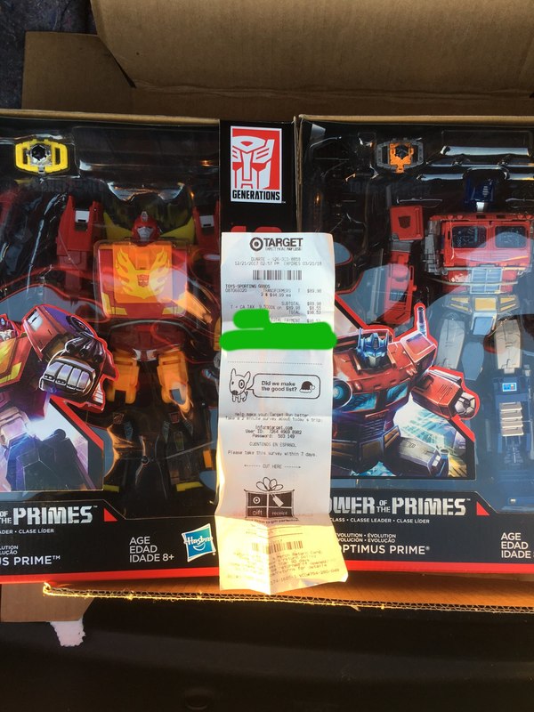 Power Of The Primes Leaders Rodimus Prime And Optimus Prime Found At US Retail (1 of 1)